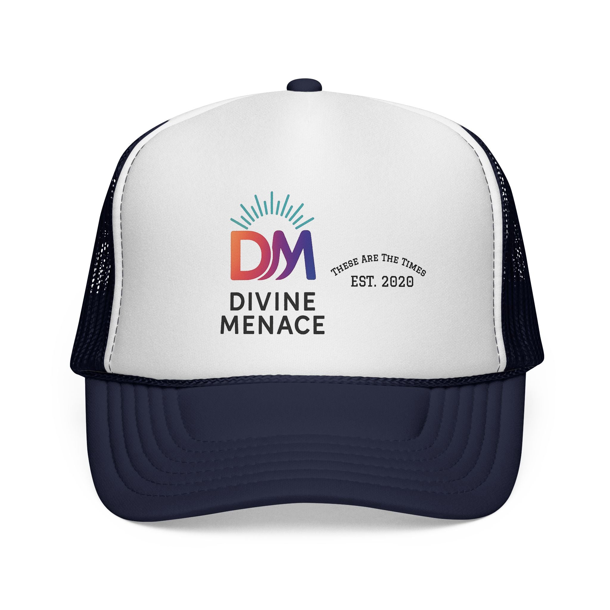 Divine Menace Trucker Cap | The OG Energy Edition for Him/Her | Trendy Headwear