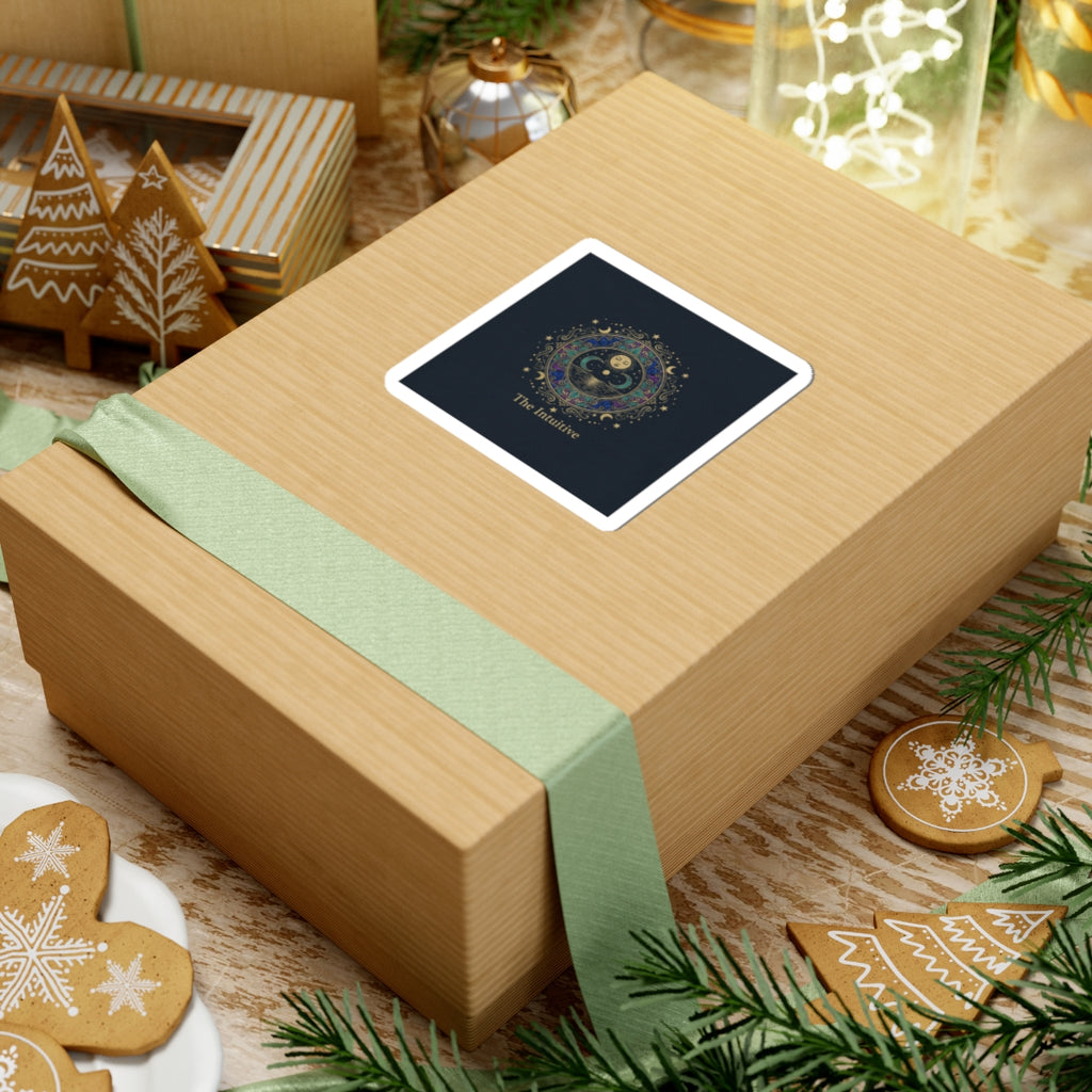 The Intuitive Tarot Art Sticker | classic tarot style, arcana wall art