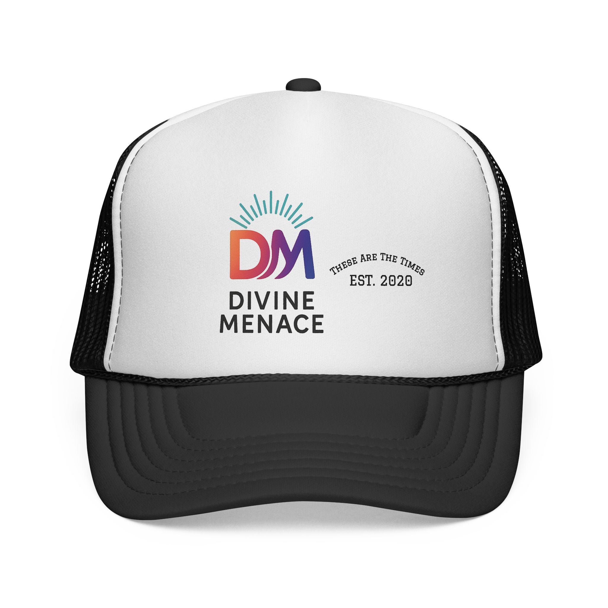 Divine Menace Trucker Cap | The OG Energy Edition for Him/Her | Trendy Headwear