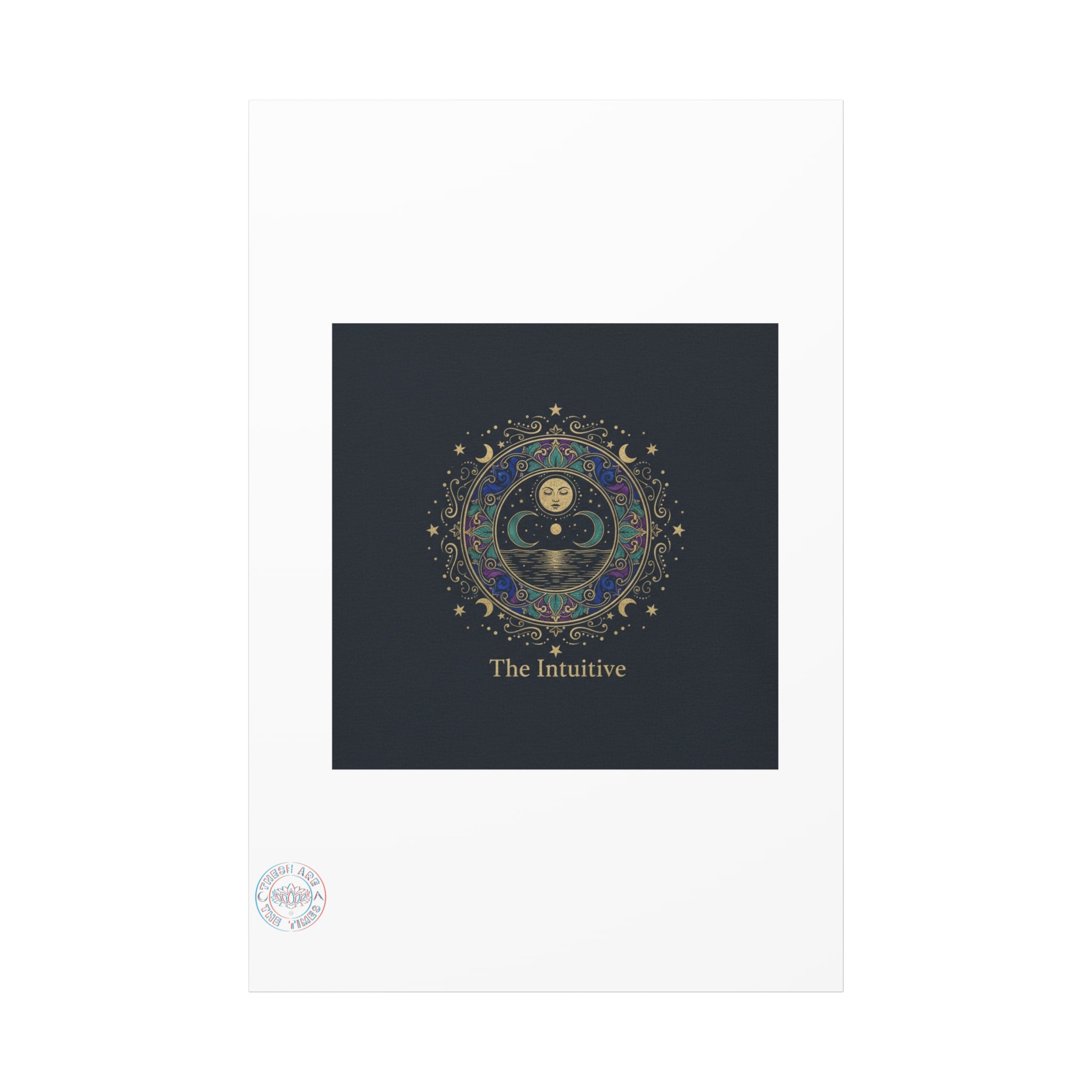 The Intuitive Tarot Art Print | classic tarot style, arcana wall art