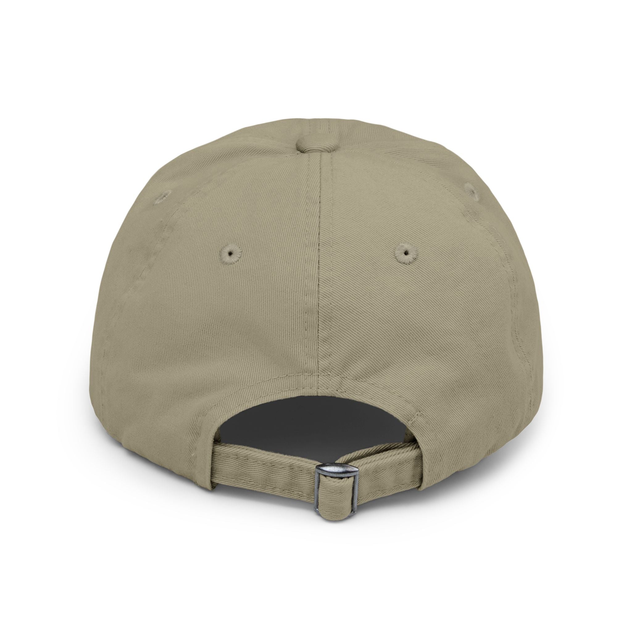 Divine Menace Distressed Cap — Retro Vintage Graphic Baseball Hat