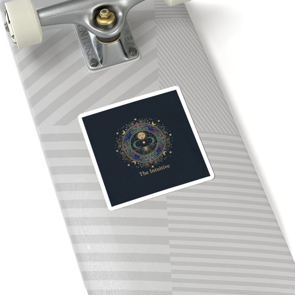 The Intuitive Tarot Art Sticker | classic tarot style, arcana wall art