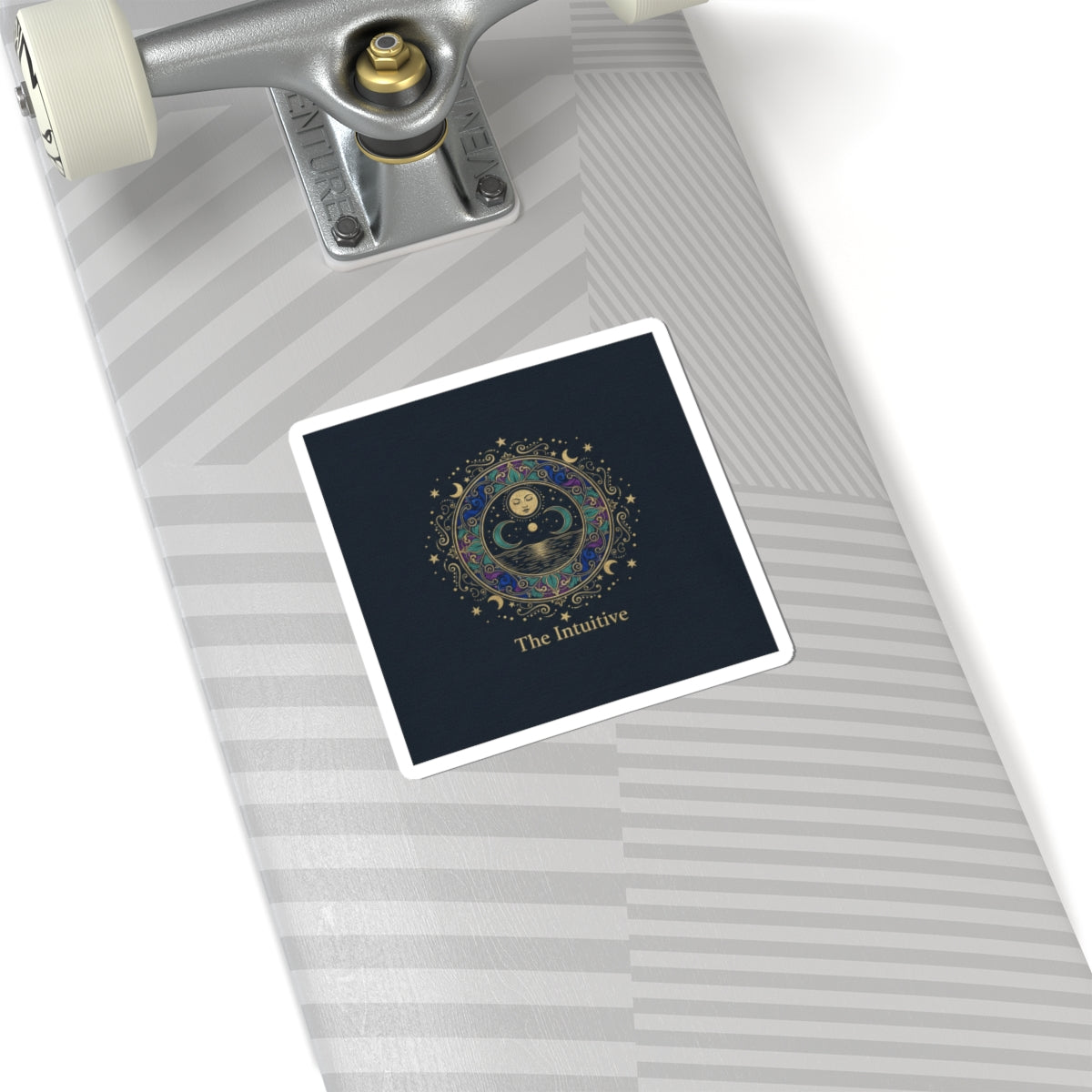 The Intuitive Tarot Art Sticker | classic tarot style, arcana wall art