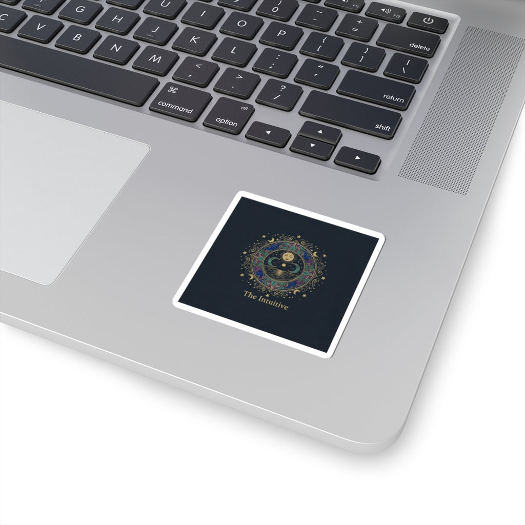 The Intuitive Tarot Art Sticker | classic tarot style, arcana wall art