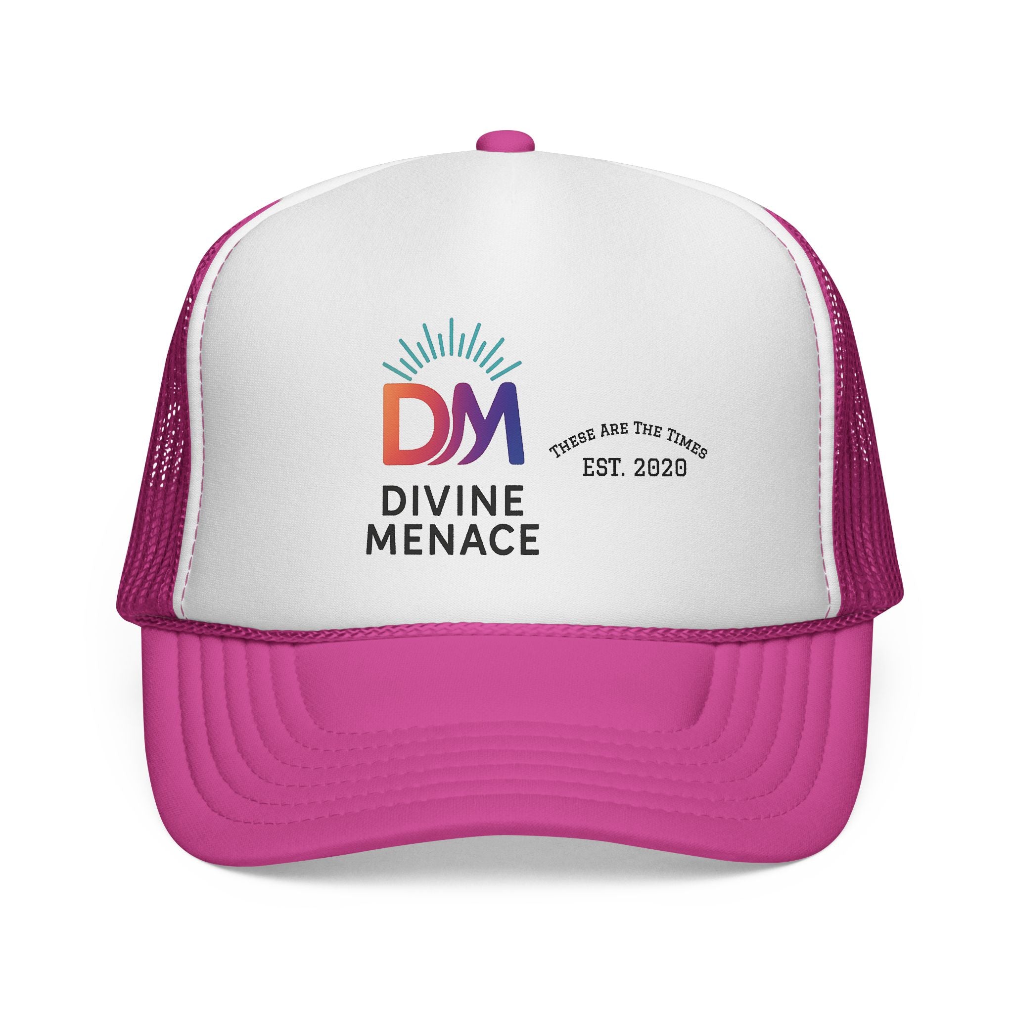 Divine Menace Trucker Cap | The OG Energy Edition for Him/Her | Trendy Headwear