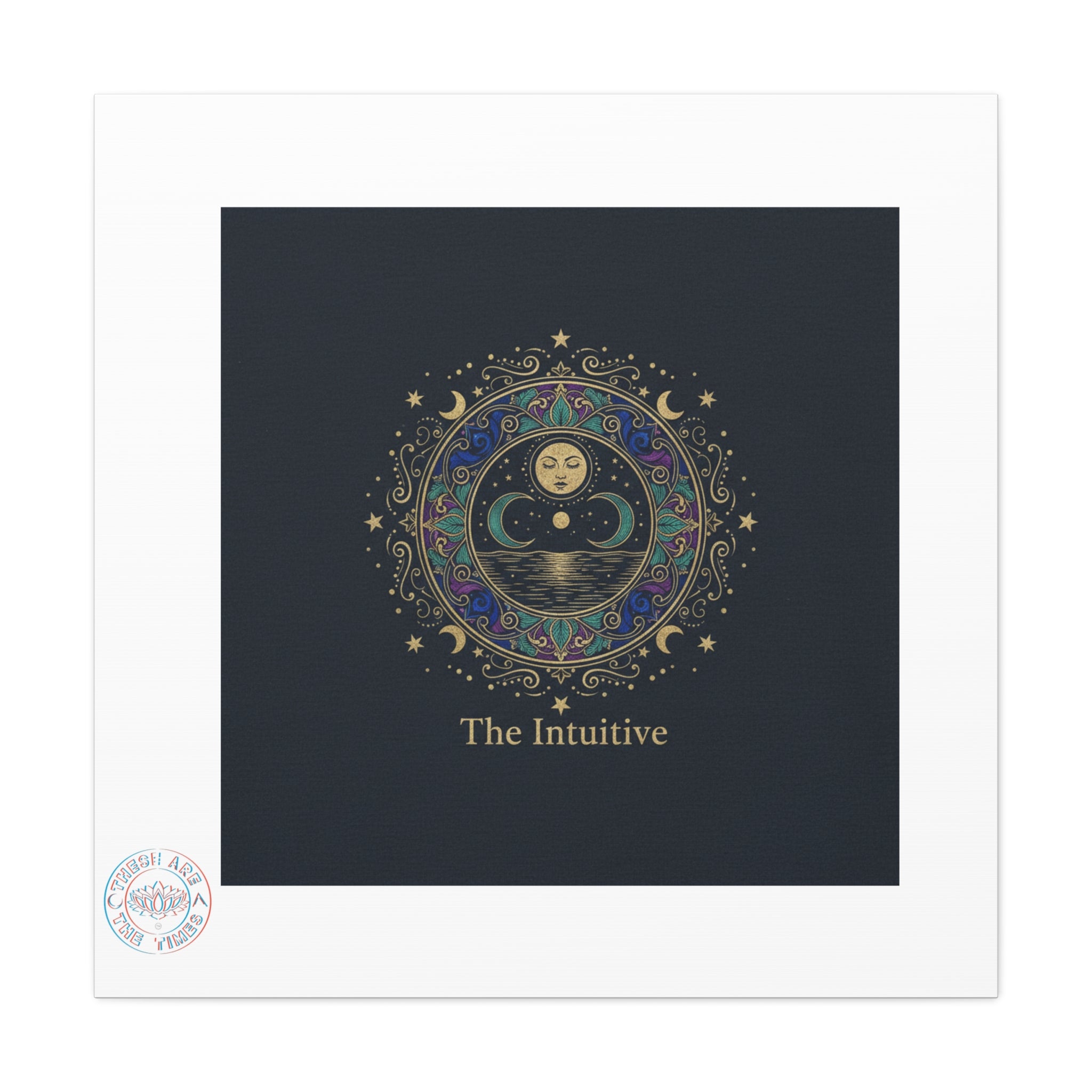The Intuitive Tarot Art Print | classic tarot style, arcana wall art